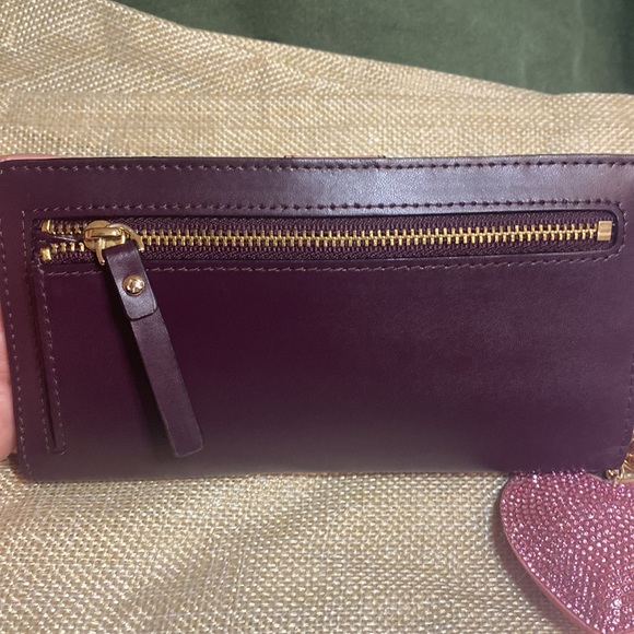 Plum and Pink Kate Spade Wallet - Picture 7 of 9